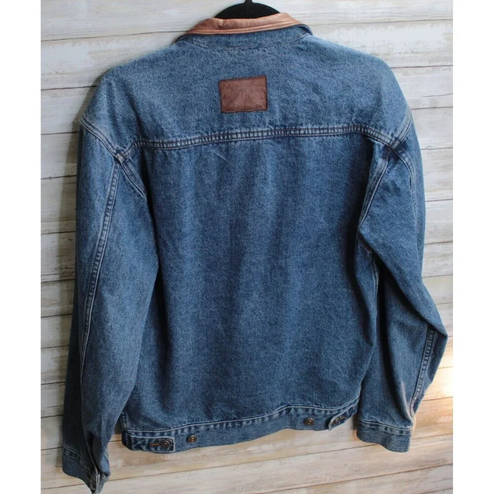 Vintage Corn Flakes Denim Trucker Jacket, Small,  Dunbrooke  Upstream‎
